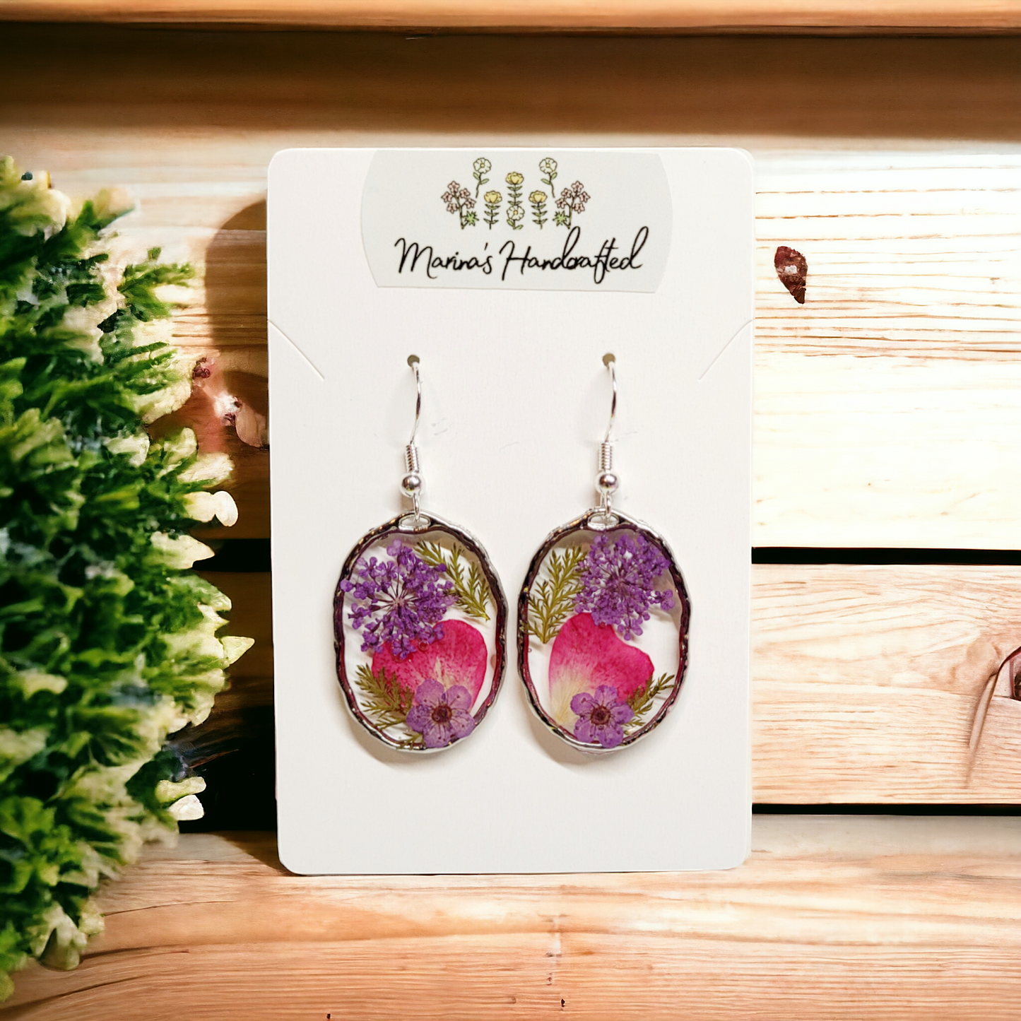 Ovals ( purple & pink)