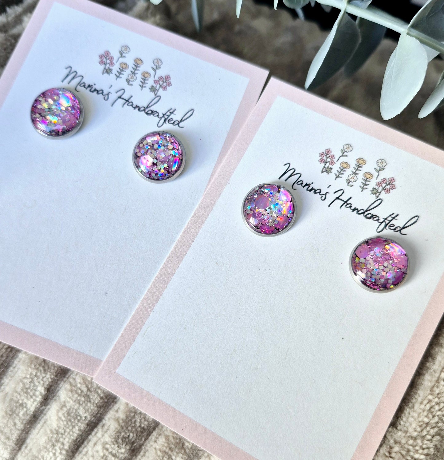 Pink Studs
